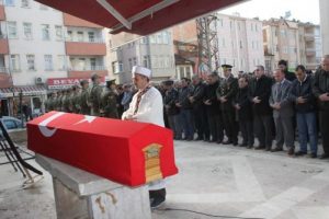 Kıbrıs Gazisi son yolculuğuna uğurlandı