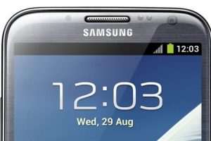 Samsung Galaxy Note 2'de g&uuml;venlik a&ccedil;ığı