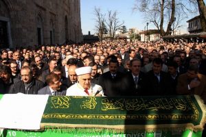 Bayram Yıldız son yolculuğuna dualarla uğurlandı
