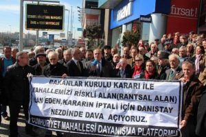 Sultangazi sakinlerinden "riskli alan" kararına itiraz
