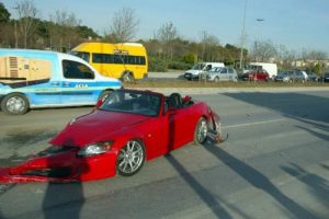 "110 km ile gidiyordum hızım normaldi bence"