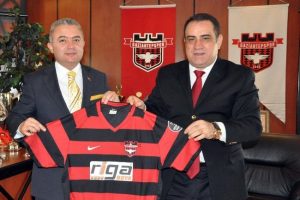 Kaymakam Turan Gaziantepspor'u ziyaret etti