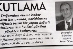 Emniyet m&uuml;d&uuml;r&uuml;, 8 Mart'ı K&uuml;rt&ccedil;e mesajla kutladı