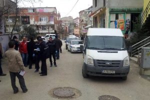 Sigara dağıtım aracında silahlı soygun