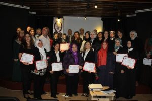 Nil&uuml;fer kadın girişimcilerde sertifika t&ouml;reni