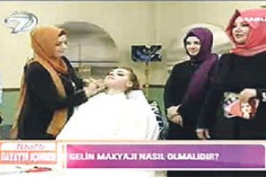 Canlı yayında bu da oldu!