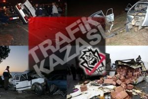 İzmir'de trafik kazası: 1 &ouml;l&uuml;, 2 yaralı