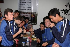 'Kuzeyin Kartalları'na Başkan Altepe morali
