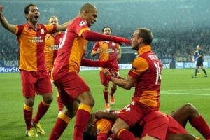 Galatasaray'dan tarihi galibiyet