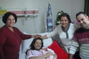 7 yıllık bebek hasreti sona erdi