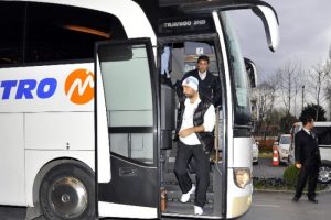 Trabzonspor kafilesi Bursa'ya geldi