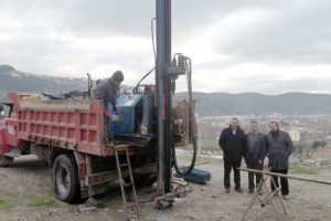 B&ouml;lge hastanesinde zemin sondajı yapıldı