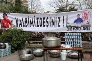 Kaza kurbanı futbolcularını unutmadılar