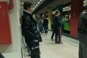 'Gol makinesi' metroyla evine d&ouml;nd&uuml;