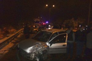 K&uuml;tahya'da zincirleme trafik kazası: 3 yaralı