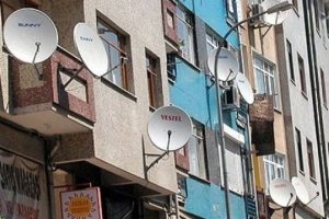 Anten kirliliğine &ccedil;&ouml;z&uuml;m geliyor