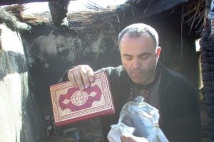 Ev k&uuml;l oldu, Kur'an-ı Kerim yanmadı