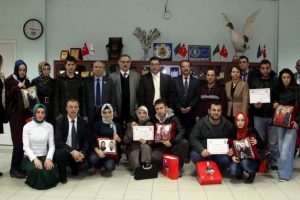 Nişanlı &ccedil;iftlere evlilik sertifikası