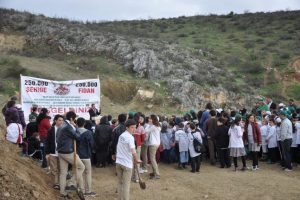 30 bin fidan toprakla buluştu