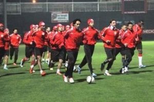 Antalyaspor yağmur altında &ccedil;alıştı!
