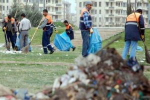 Nevruz alanı şehir &ccedil;&ouml;pl&uuml;ğ&uuml;ne d&ouml;nd&uuml;