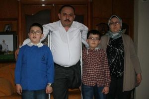 'Bacak gitti, hayata tam gaz devam'