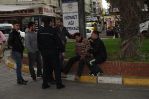 Pazarcıların kavgasında kan aktı