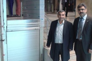Orhangazi alt ge&ccedil;idine engelli rampası yapılıyor