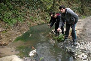 Mahallelinin kanalizasyon isyanı
