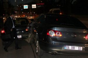 Başbakanlık konvoyunda kaza