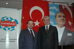 Mehmet Buldurgan GESİAD'a konuk oldu