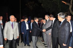 Bakan Davutoğlu'nun manisa ziyareti