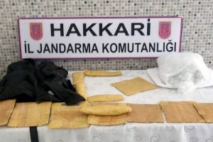 Y&uuml;ksekova'da 250 kilo eroin ele ge&ccedil;irildi
