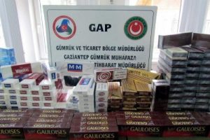 2 bin 660 paket sigara ele ge&ccedil;irildi