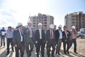 İneg&ouml;l'de TOKİ 2. etap  y&uuml;zde 75'i tamamlandı