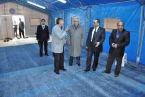 Tarihi cami yanınca yerine mescit kuruldu