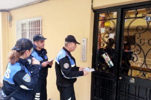 Polisin ilgin&ccedil; 'kapı zili' testi