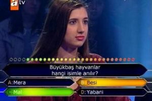 İddialı yarışmacı &ouml;yle bir soruda elendi ki...