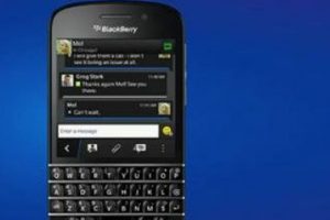 BlackBerry dibi g&ouml;rd&uuml;