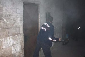 Tarihi handa korkutan yangın