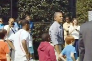Obama'nın basketboldaki ustalığı fos &ccedil;ıktı!