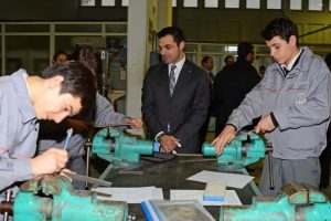 Meslek liseleri arasında kalıp yarışması