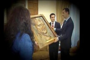 Esad'a Atat&uuml;rk portresi!