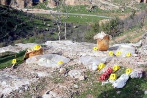 61 kilo patlayıcı ele ge&ccedil;irildi