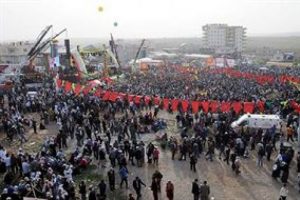 &Ouml;calan'ın doğum g&uuml;n&uuml; i&ccedil;in toplandılar