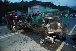 Rize'de feci kaza