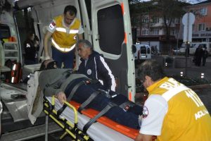 İlk defa emniyet kemeri takmadı hastanelik oldu