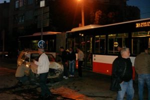 Trafik canavarı iş başında