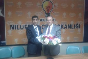 Sarıkamışlılar'dan AK Parti Nil&uuml;fer'e ziyaret