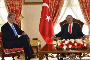 Başbakan Erdoğan Kerry ile görüştü